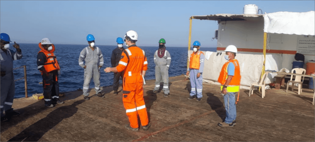 Hawar Island submarine power project, published by Algihaz